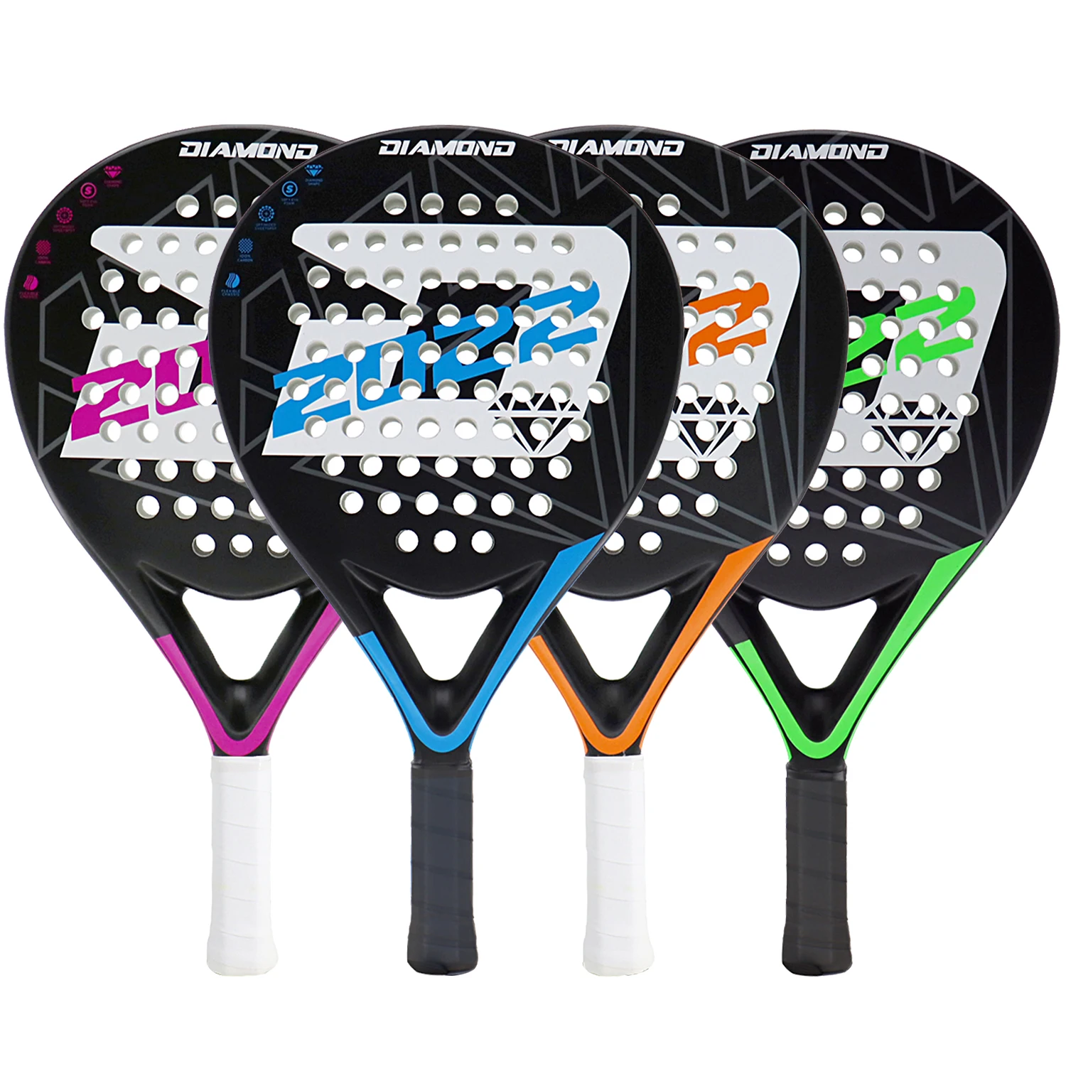 Padel Tennis Racquet Full Carbon EVA Memory Flex Foam Core Lightweight Padel Racquet For Beginner Padel Accessories Unisex
Padel Tennis Racquet Full Carbon EVA Memory Flex Foam Core Lightweight Padel Racquet For Beginner Padel Accessories Unisex