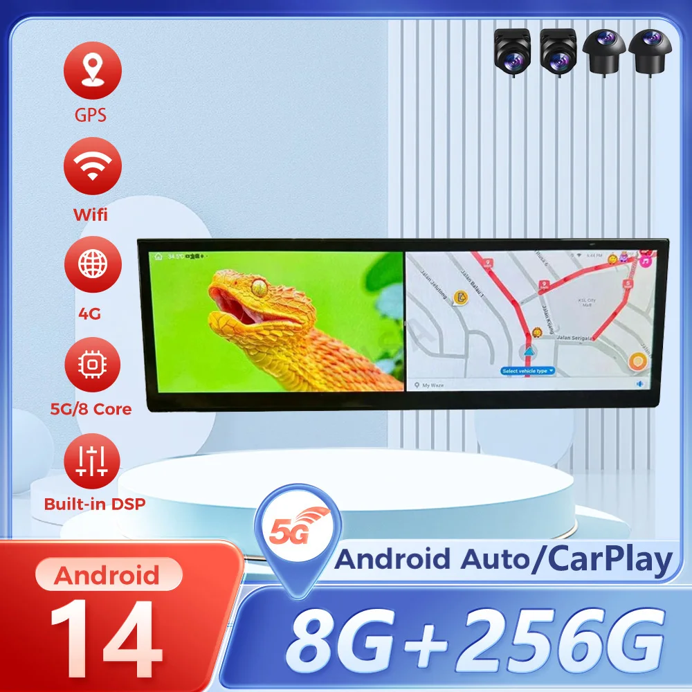 14.9"Car Radio Android14 For BMW X5 X6 F15 F16 2014-2017 NBT EVO System CarPlay Android Auto Multimedia Player Screen Head Unit
14.9"Car Radio Android14 For BMW X5 X6 F15 F16 2014-2017 NBT EVO System CarPlay Android Auto Multimedia Player Screen Head Unit