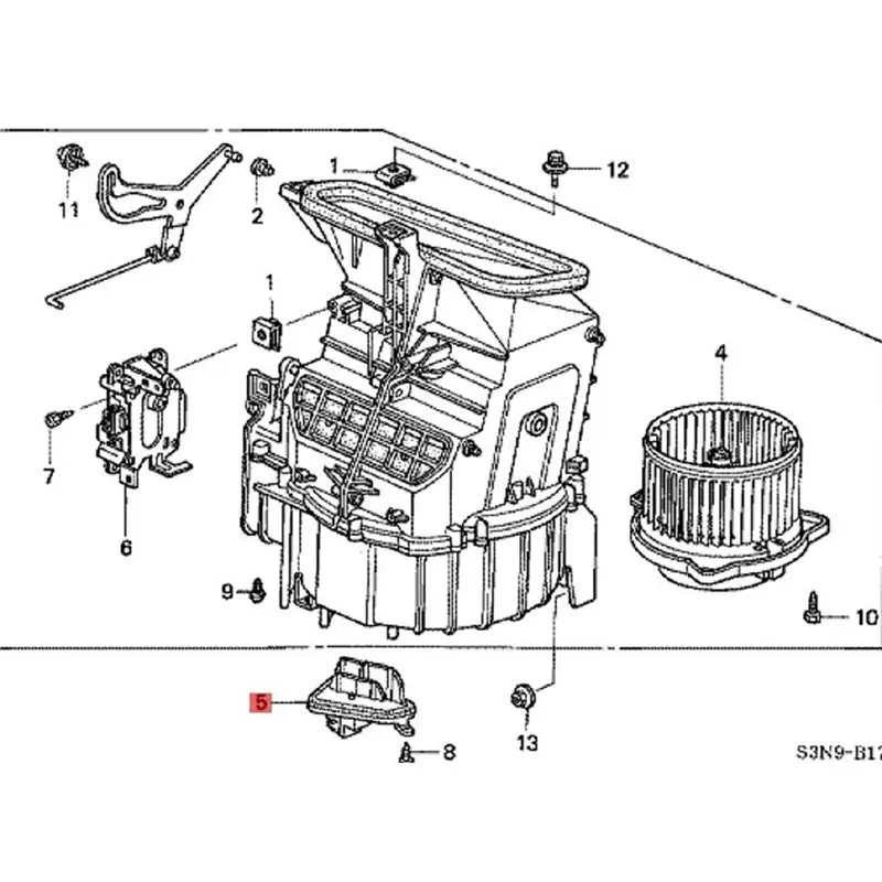 For Acura YD1 For Honda Odyssey RA6 PILOT 79330S3VA01 79330-S3V-A01 Blower Motor Resistance Regulator-T48C
For Acura YD1 For Honda Odyssey RA6 PILOT 79330S3VA01 79330-S3V-A01 Blower Motor Resistance Regulator-T48C