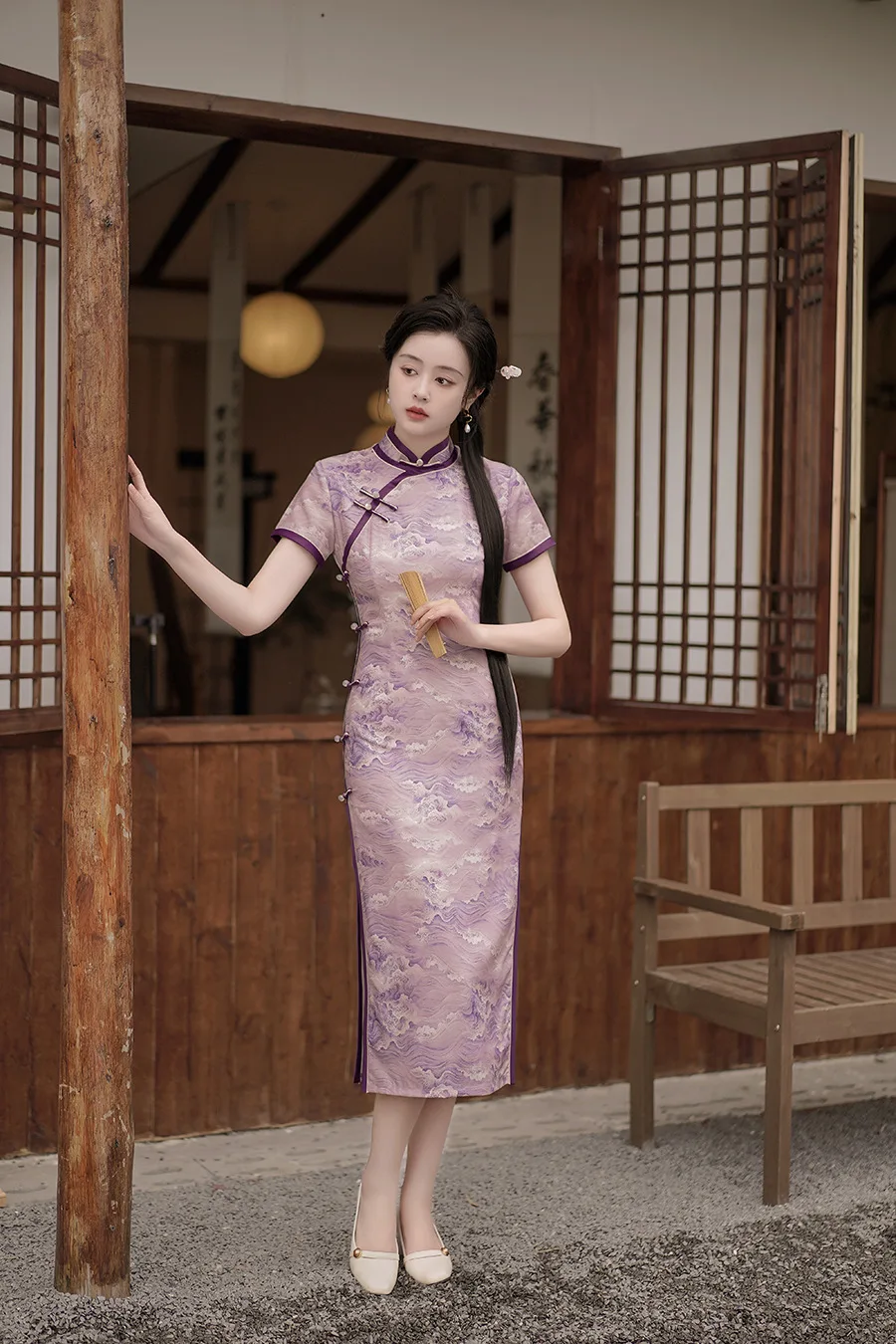Plus Size Women Qipao Summer Traditional Chinese Cheongsam Vintage Classic Print Satin Vestidos Sexy Slim Banquet Dress
Plus Size Women Qipao Summer Traditional Chinese Cheongsam Vintage Classic Print Satin Vestidos Sexy Slim Banquet Dress