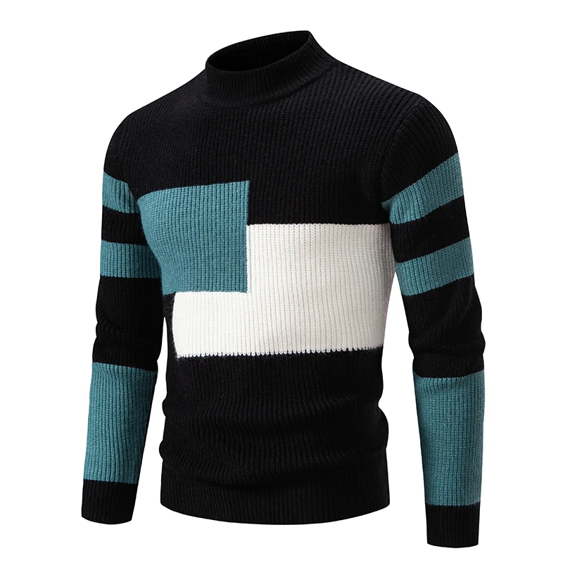 2023 Autumn Striped Men Long Sleeve Knitted Sweater Homme High Quality Pullovers Winter O Neck Pullovers Warm Ployester
2023 Autumn Striped Men Long Sleeve Knitted Sweater Homme High Quality Pullovers Winter O Neck Pullovers Warm Ployester
