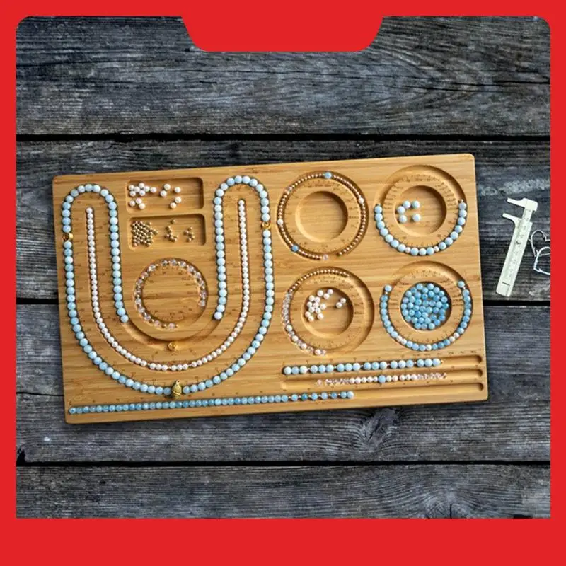 1 PCS Beaded Board Bracelet Anklet Wooden Pearl Board For Making Jewelry Bracelet Beaded Pad Tray
1 PCS Beaded Board Bracelet Anklet Wooden Pearl Board For Making Jewelry Bracelet Beaded Pad Tray