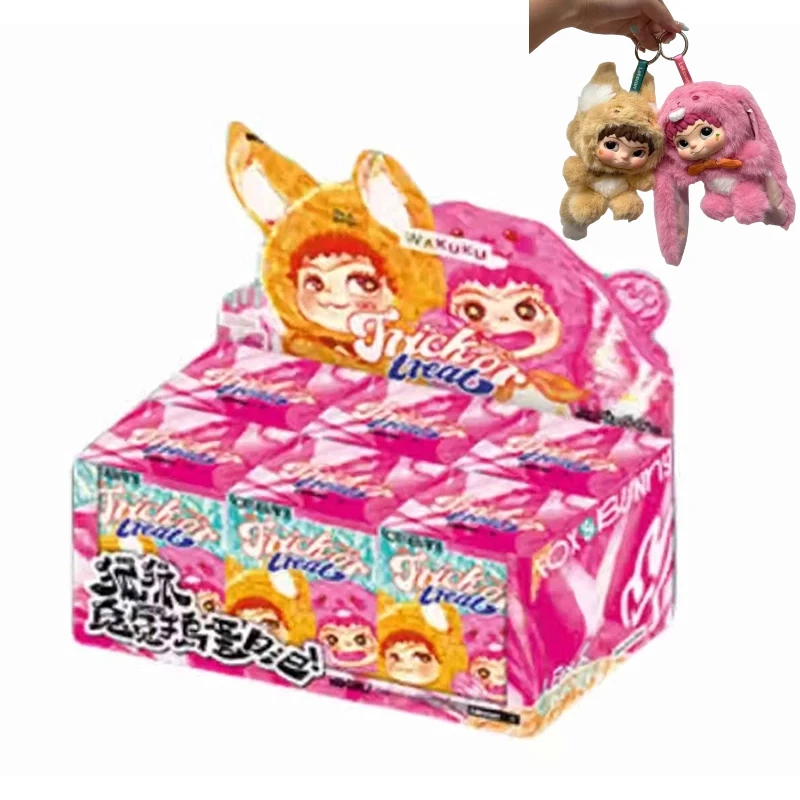 Горячая оригинальная слепая коробка Wakuku2.0, серия Trickor Treat и Wakuku Panda Elevator, экшн-фигурка, кукла, сумка-сюрприз, подвеска, подарок
Горячая оригинальная слепая коробка Wakuku2.0, серия Trickor Treat и Wakuku Panda Elevator, экшн-фигурка, кукла, сумка-сюрприз, подвеска, подарок