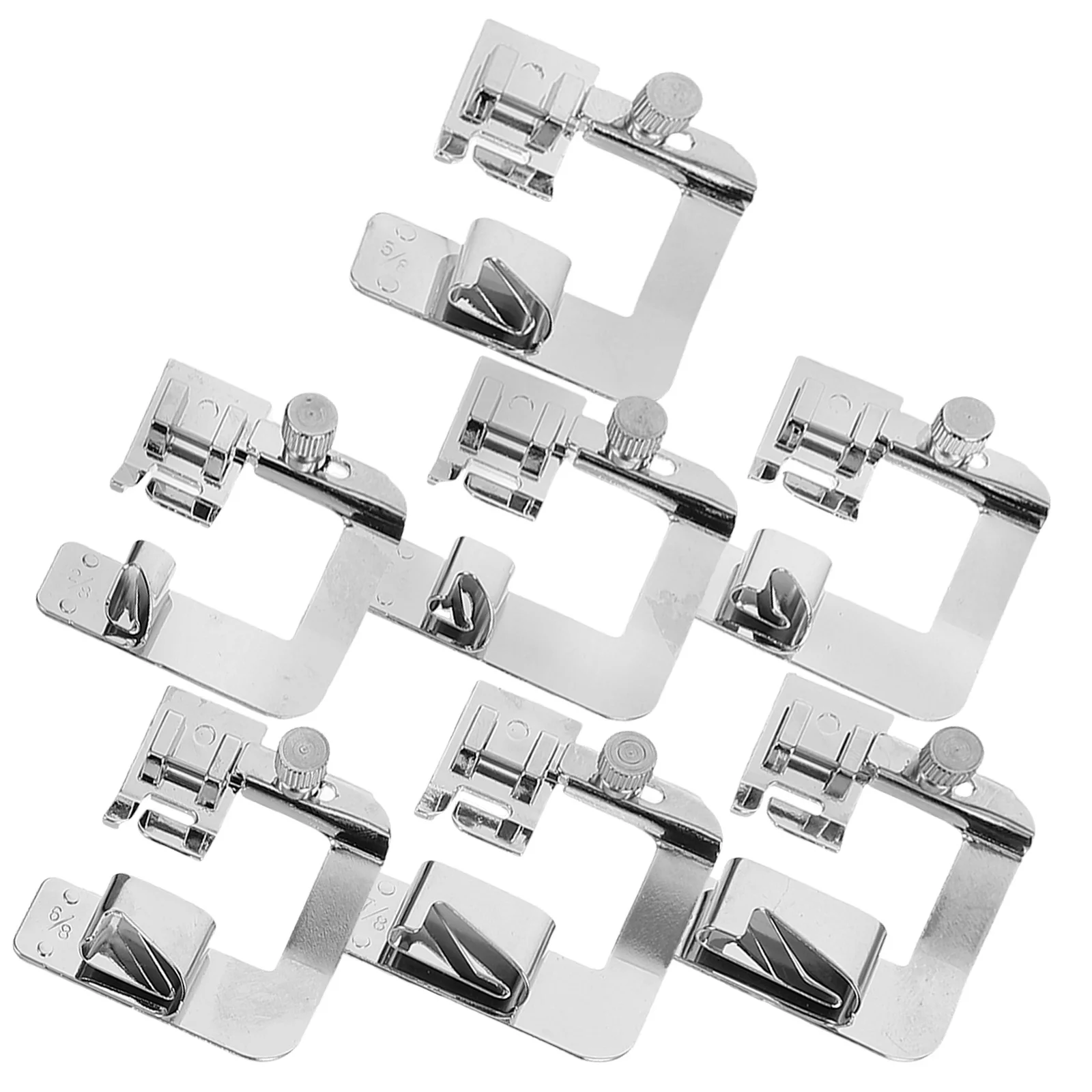 7Pcs Sewing Machine Presser Feet Kit Metal Wear-Resistant Replaceable Multi-Function Stitching Accessories for Household and
7Pcs Sewing Machine Presser Feet Kit Metal Wear-Resistant Replaceable Multi-Function Stitching Accessories for Household and