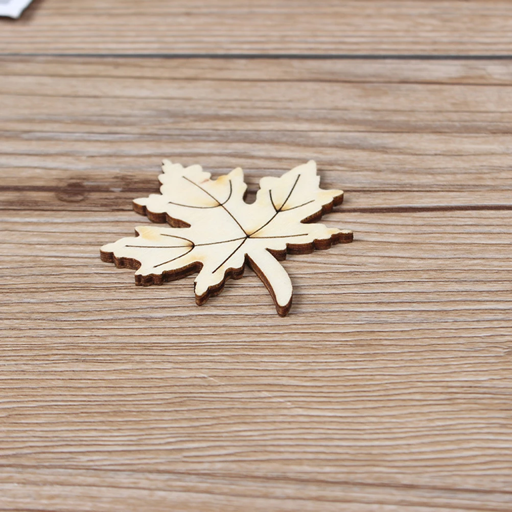 60Pcs Wooden Leaf Cutting Crafts Slices for DIY Art Projects Lightweight Durable Wooden Decor for Wall Table Shelf
60Pcs Wooden Leaf Cutting Crafts Slices for DIY Art Projects Lightweight Durable Wooden Decor for Wall Table Shelf