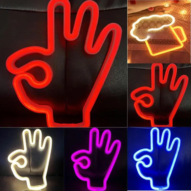 LED Neon Night Light Sign Wall Art Sign Night Lamp Christmas Birthday Gift Wedding Party Wall Hanging Neon Lamp Home Decor
LED Neon Night Light Sign Wall Art Sign Night Lamp Christmas Birthday Gift Wedding Party Wall Hanging Neon Lamp Home Decor