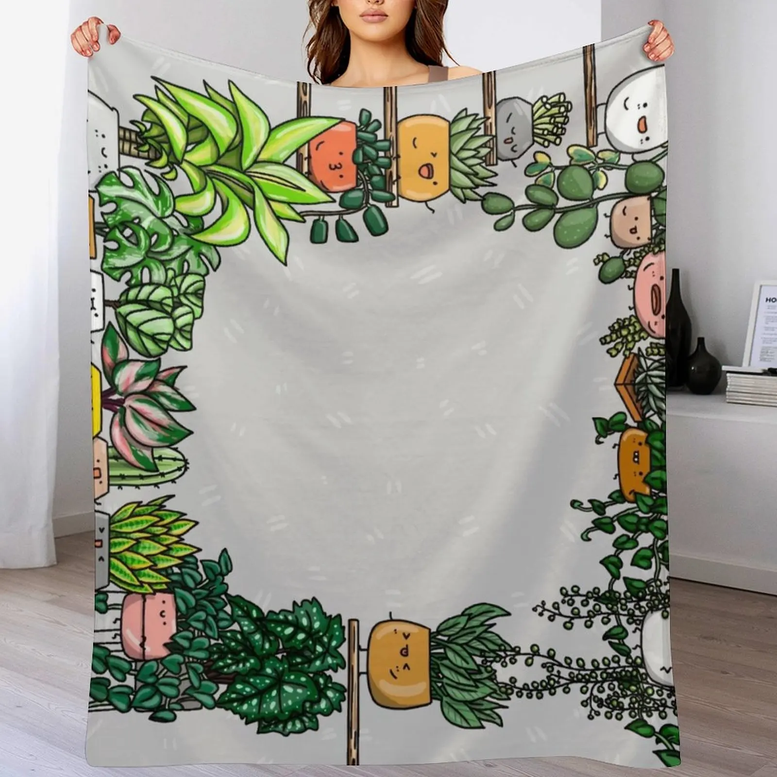 Plant buddies all around Throw Blanket for sofa halloween Decorative Beds Blankets
Plant buddies all around Throw Blanket for sofa halloween Decorative Beds Blankets