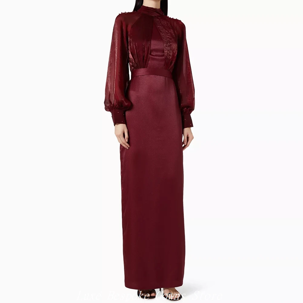 Women's Formal Evening Gowns Straight Ankle-length High-neck Full Sleeve Prom Dresses Fashion Sequined Casual Customized Gowns
Women's Formal Evening Gowns Straight Ankle-length High-neck Full Sleeve Prom Dresses Fashion Sequined Casual Customized Gowns