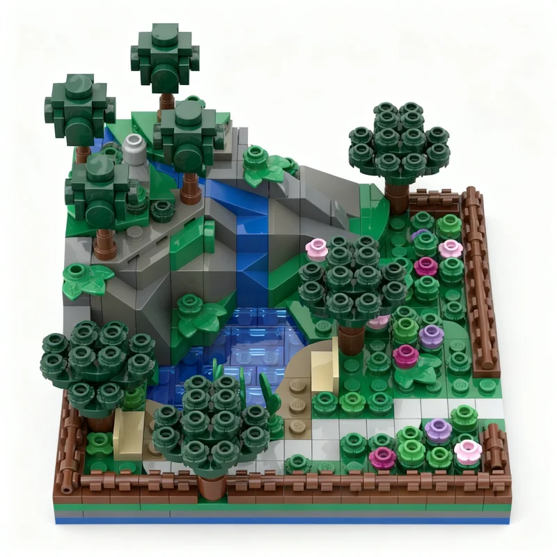 514pcs MOC Peaceful Microscale Garden Botanicals Model Building Blocks Construction Toy Christmas Gifts DIY Creative Idea Brick
514pcs MOC Peaceful Microscale Garden Botanicals Model Building Blocks Construction Toy Christmas Gifts DIY Creative Idea Brick