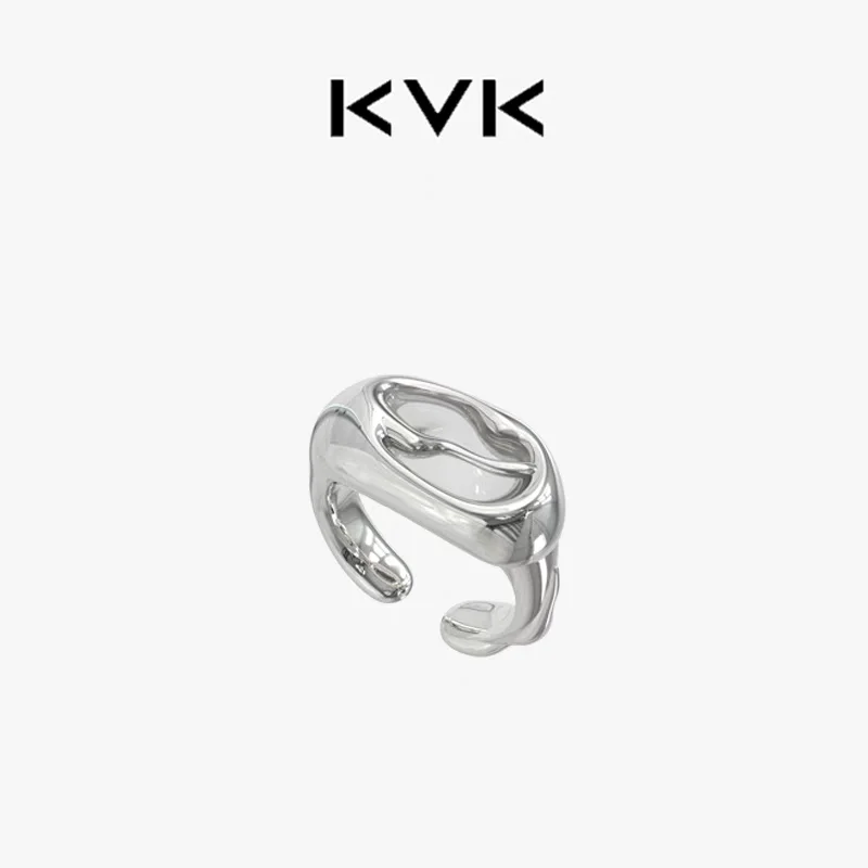 KVK matte translucent film open ring 2021 new niche design sense simple fashion personality ring female
KVK matte translucent film open ring 2021 new niche design sense simple fashion personality ring female