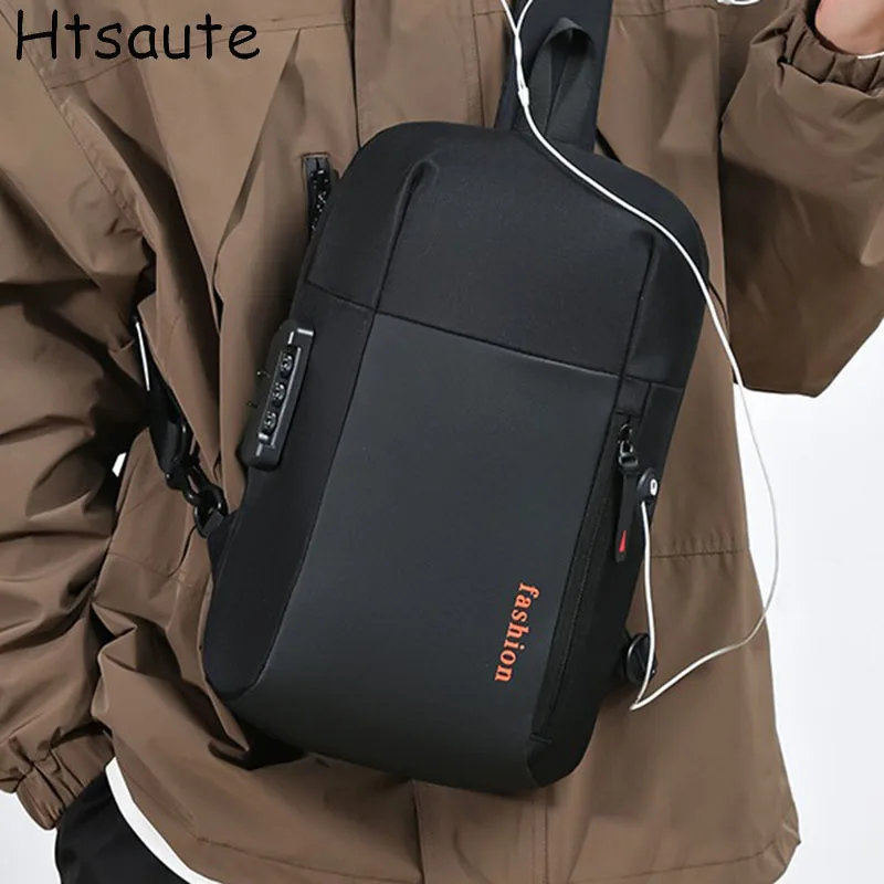 Anti-theif Waterproof Casual Chest Pack Men Multifunction USB Charging Men Crossbody Bag Travel High-Capacity Black Chest Bag
Anti-theif Waterproof Casual Chest Pack Men Multifunction USB Charging Men Crossbody Bag Travel High-Capacity Black Chest Bag
