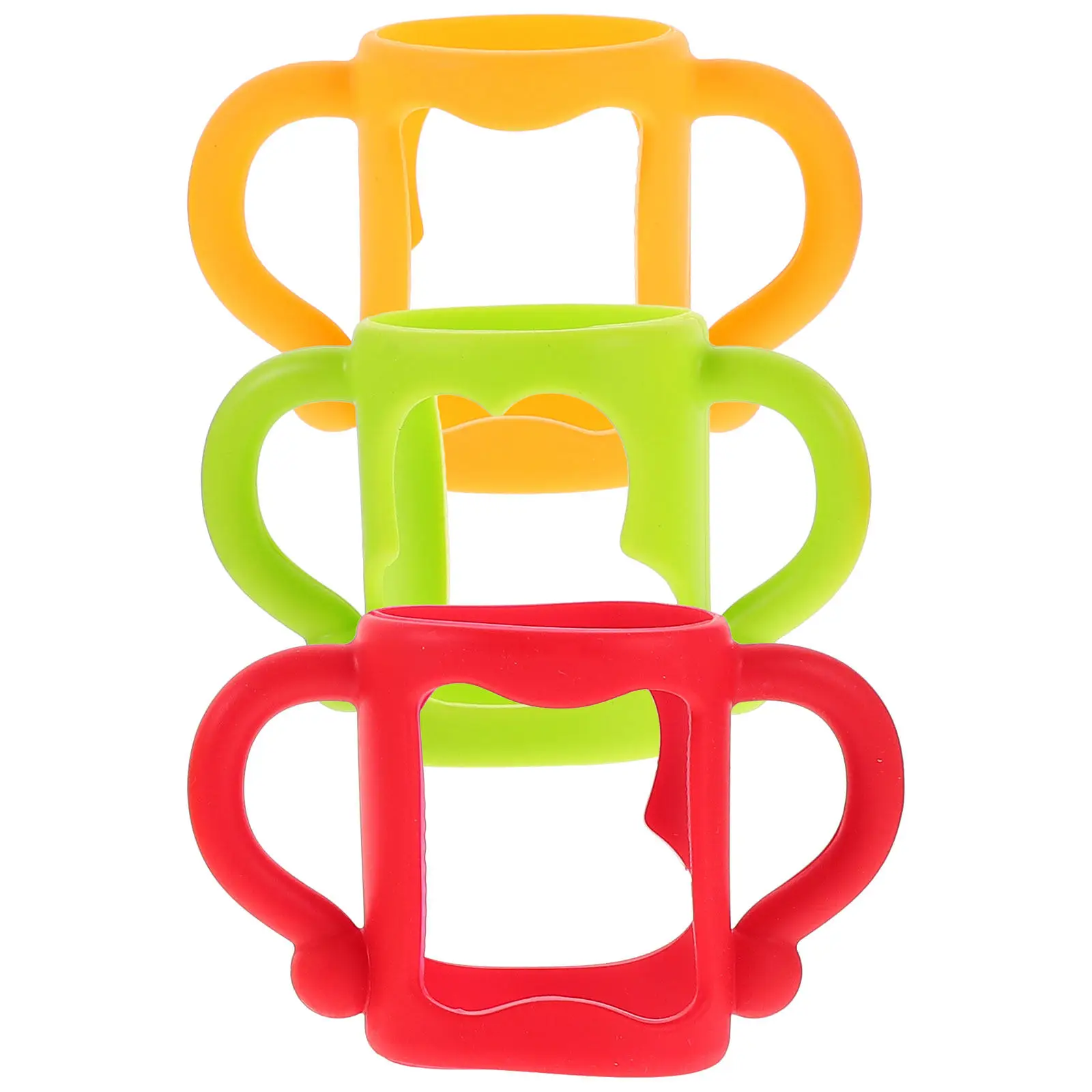 3Pcs Baby Bottle Handle Silicone Soft Detachable Feeding Bottles Holder Comfortable Infant Milk Bottle Holder Easy Use
3Pcs Baby Bottle Handle Silicone Soft Detachable Feeding Bottles Holder Comfortable Infant Milk Bottle Holder Easy Use