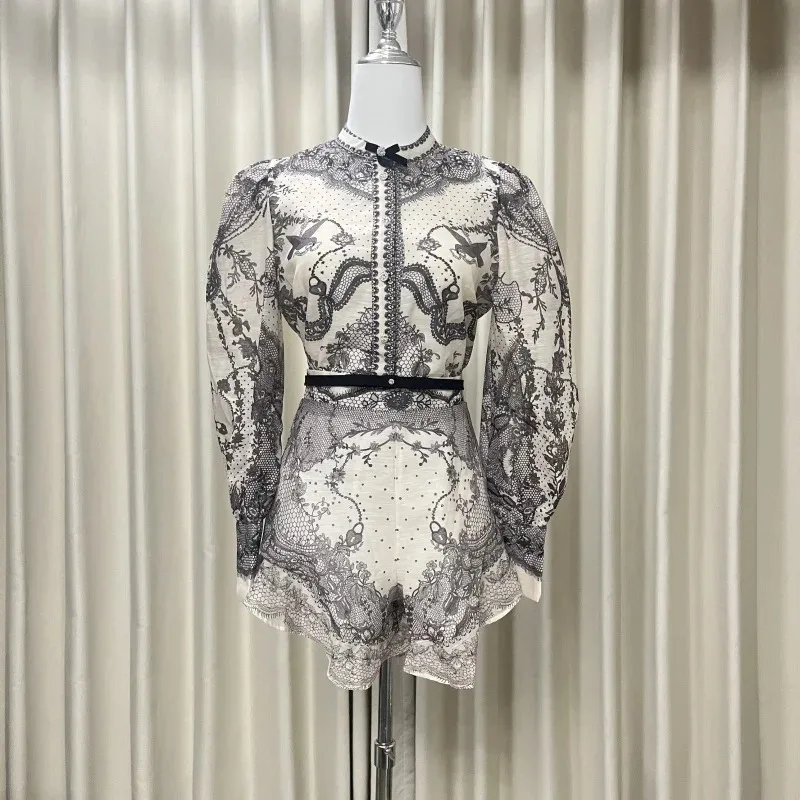 Women's Suit Floral Linen Elegant Short Suits Casual Vacation Beach Party Suits Woman Clothing Fashion High Quality Suits 2025
Women's Suit Floral Linen Elegant Short Suits Casual Vacation Beach Party Suits Woman Clothing Fashion High Quality Suits 2025