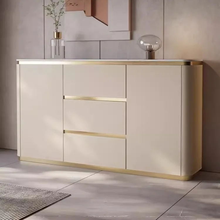 Saddle leather entrance cabinet shoe cabinet high end household door integrated solid wood
Saddle leather entrance cabinet shoe cabinet high end household door integrated solid wood