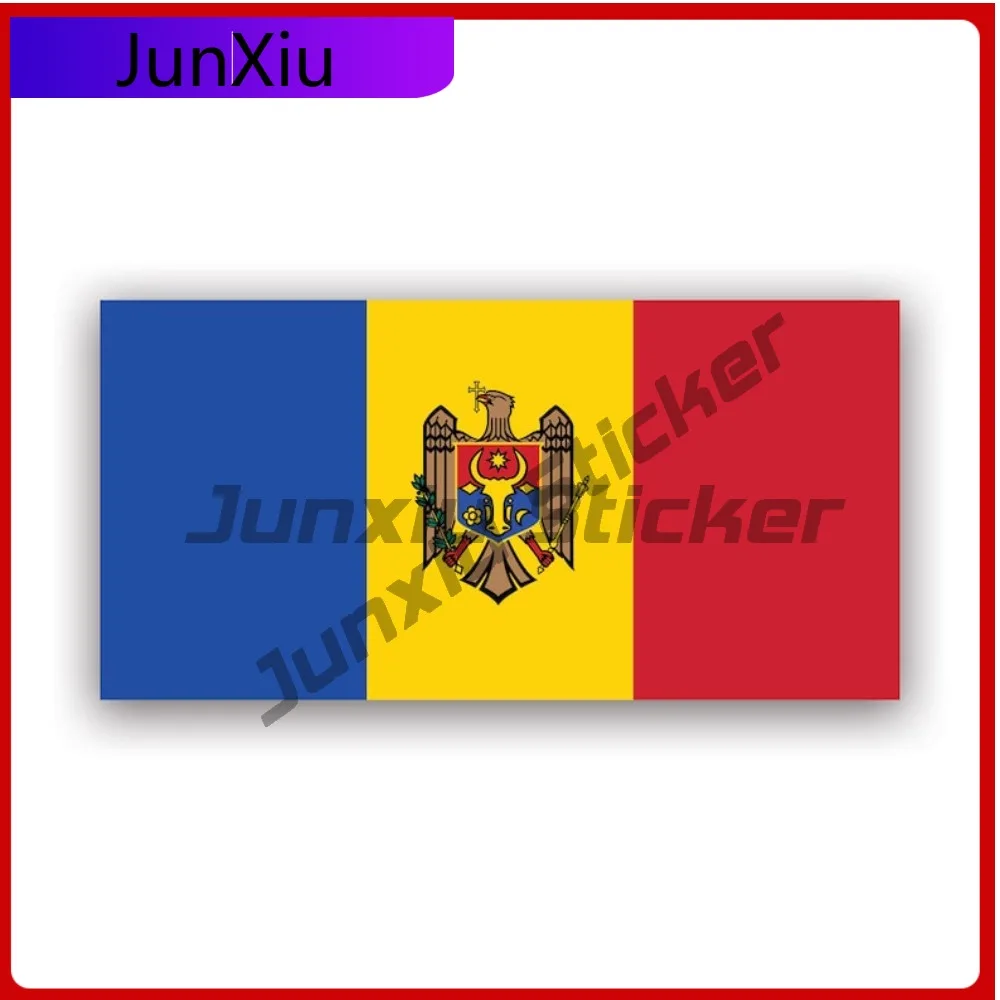 Moldovan Flag Sticker Creative Decals State Flag Patriotic Car Sticker Vinyl Decal Waterproof Durable Fade Proof For Car Window
Moldovan Flag Sticker Creative Decals State Flag Patriotic Car Sticker Vinyl Decal Waterproof Durable Fade Proof For Car Window