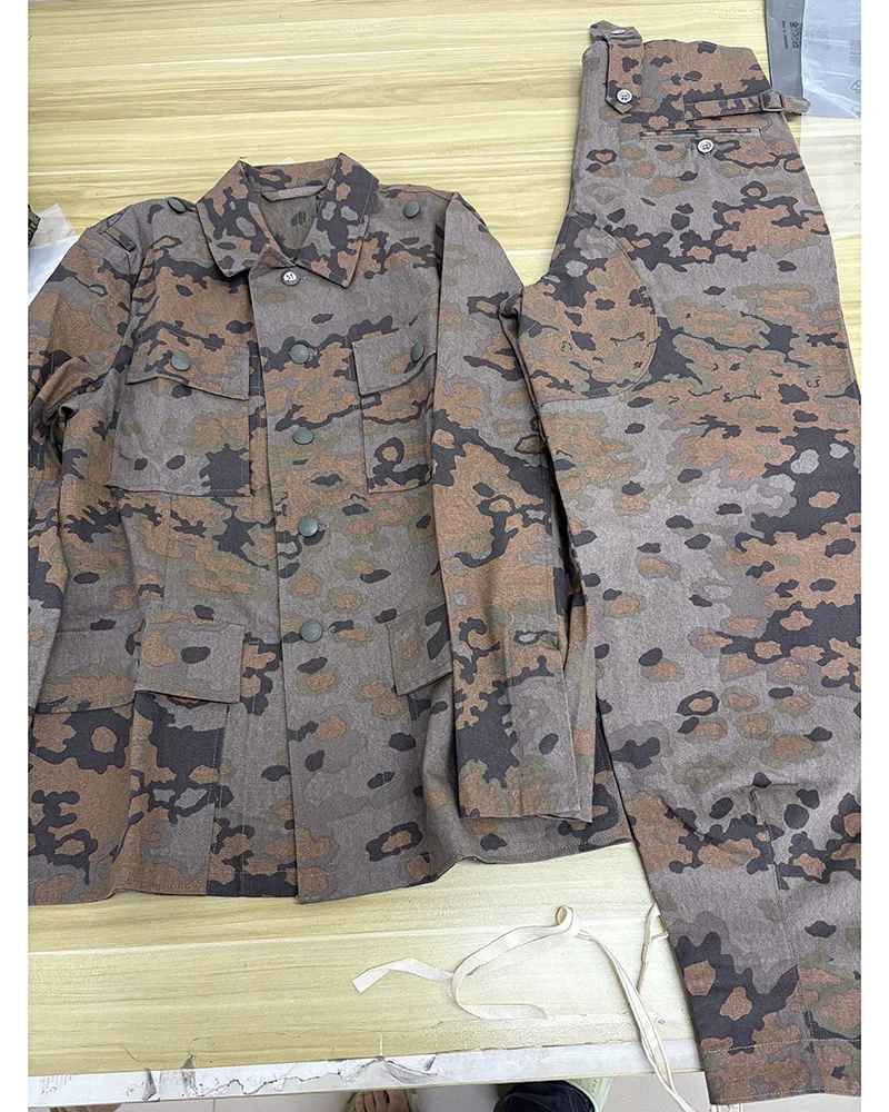 Камуфляжный костюм из дубового листа с верхом и брюками Камуфляжный костюм
Камуфляжный костюм из дубового листа с верхом и брюками Камуфляжный костюм