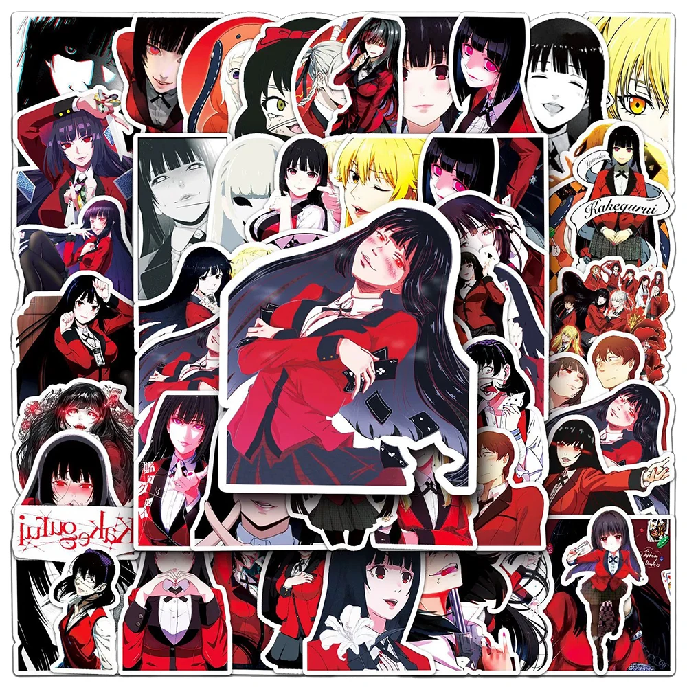10/30/50/100pcs Cool Anime Kakegurui Stickers Jabami Yumeko Cartoon Girl Sticker DIY Skateboard Phone Notebook Decals Decoration 
10/30/50/100pcs Cool Anime Kakegurui Stickers Jabami Yumeko Cartoon Girl Sticker DIY Skateboard Phone Notebook Decals Decoration