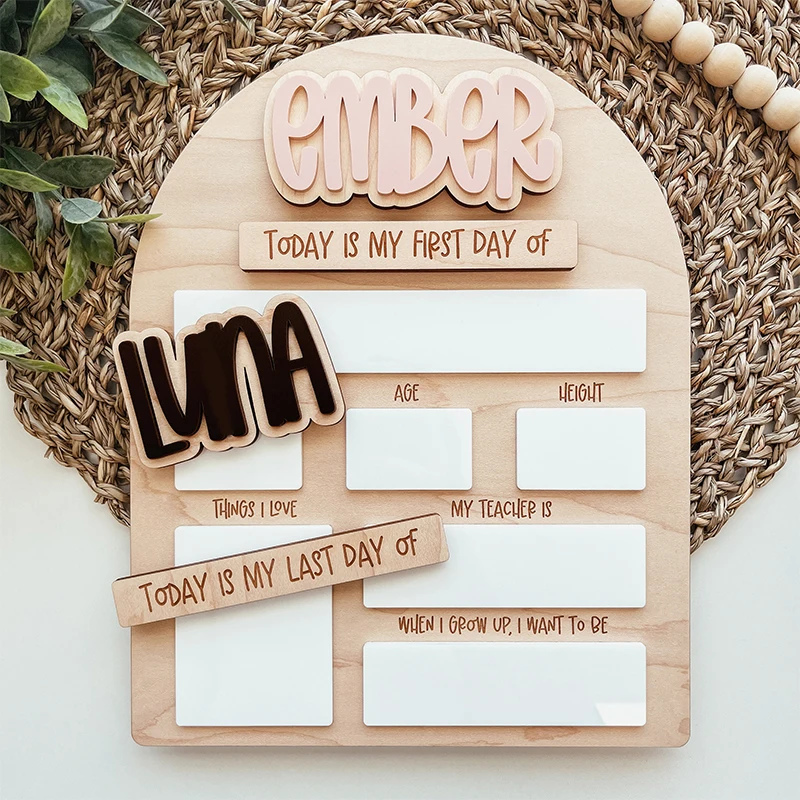 Custom First and Last Day School Sign First Day of School Board Back To School Photo Prop
Custom First and Last Day School Sign First Day of School Board Back To School Photo Prop