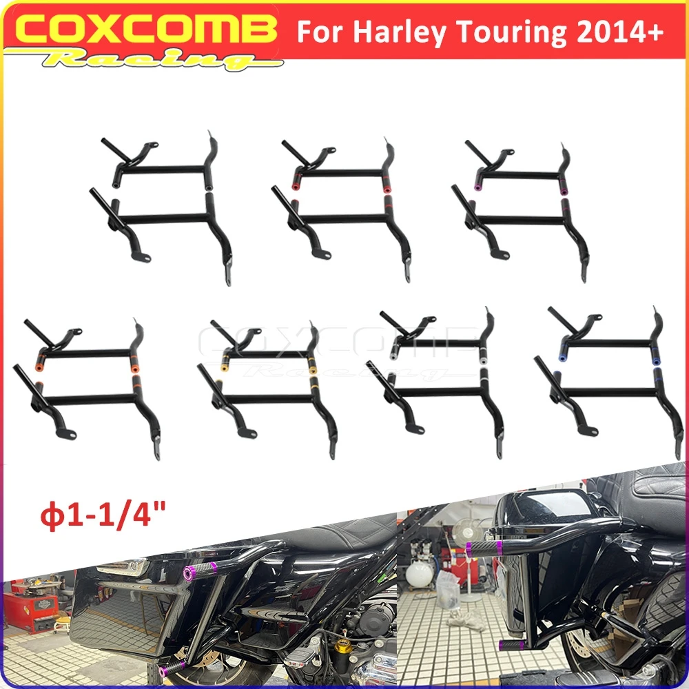 Motorcycle Rail Saddlebag Crash Bar Guard Bumper For Harley Street Glide FLHXSE FLHX/I FLHXS FLHXST Ultra Classic FLHTCUSE 2014+
Motorcycle Rail Saddlebag Crash Bar Guard Bumper For Harley Street Glide FLHXSE FLHX/I FLHXS FLHXST Ultra Classic FLHTCUSE 2014+