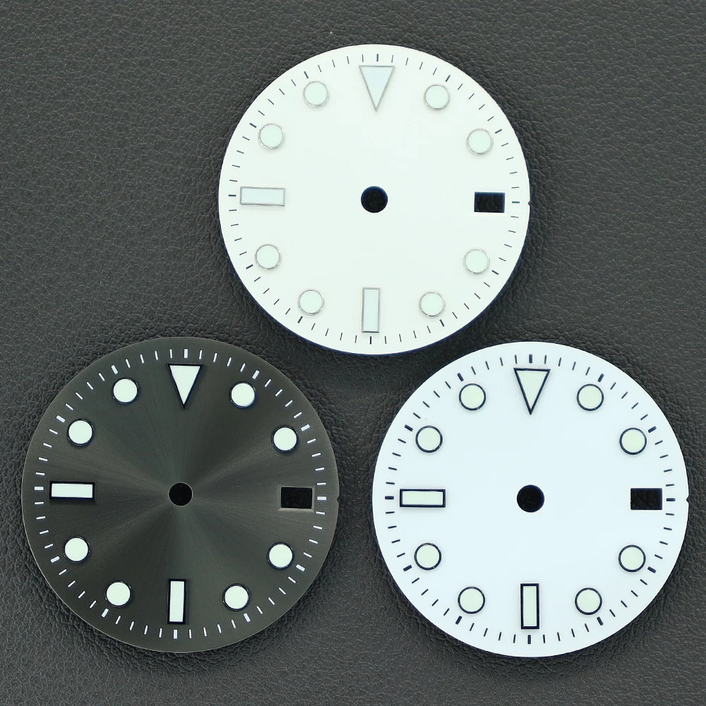28.5mm NH35 Dial nh36 Watch Dial Face Insert Parts for Watch NH35 NH35A NH36 Movement Watch Blue/green Luminous Accessories DIY
28.5mm NH35 Dial nh36 Watch Dial Face Insert Parts for Watch NH35 NH35A NH36 Movement Watch Blue/green Luminous Accessories DIY