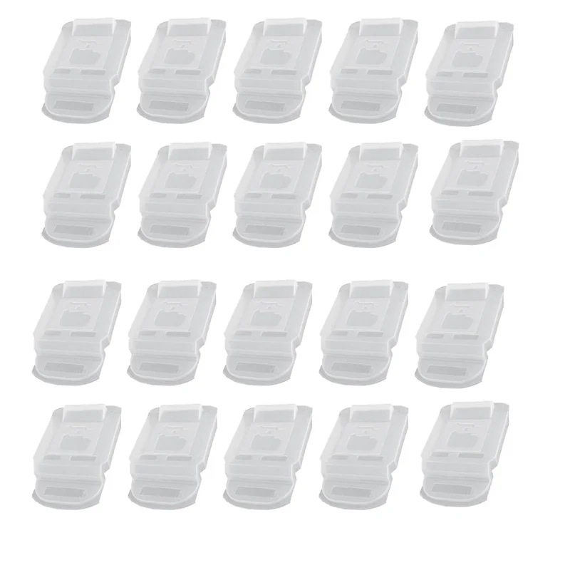 A83Z 20PCS Contact Protection Cap Battery Holder for , Dust Cover Shield Case for 14.4V 18V Li-Ion Battery
A83Z 20PCS Contact Protection Cap Battery Holder for , Dust Cover Shield Case for 14.4V 18V Li-Ion Battery
