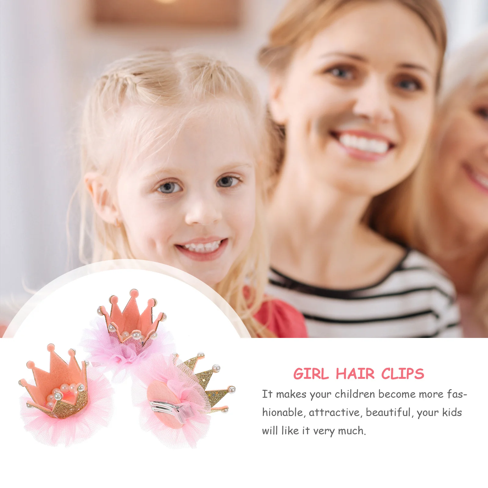 3Pcs Pearl Crown Hairpins Girls Baby Elastic Flower Headwear Accessories Random Festivals Daily Life Gift
3Pcs Pearl Crown Hairpins Girls Baby Elastic Flower Headwear Accessories Random Festivals Daily Life Gift