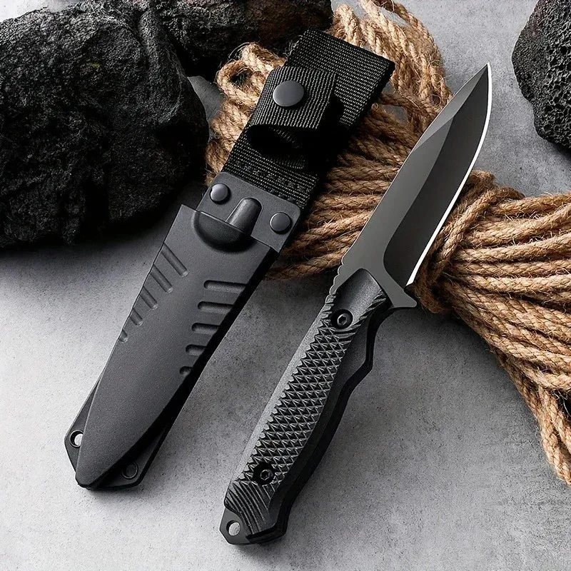 1pc High Hardness Folding Pocket Knife with Sheath, Portable Fruit Peeling Outdoor Camping BBQ Knife, Diving Knife with Sheath
1pc High Hardness Folding Pocket Knife with Sheath, Portable Fruit Peeling Outdoor Camping BBQ Knife, Diving Knife with Sheath