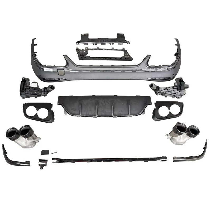 Совершенно новый автомобильный кузовный задний диффузор для BENZ GLC X254 2016, обновленный высококачественный задний диффузор для Benz
Совершенно новый автомобильный кузовный задний диффузор для BENZ GLC X254 2016, обновленный высококачественный задний диффузор для Benz