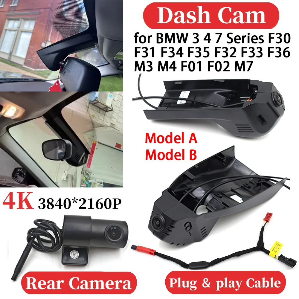 for BMW 3 4 7 Series F30 F31 F34 F35 F32 F33 F36 M3 M4 F01 F02 M7 UHD Car 4K Video Recorder DVR Dash Cam Dashboard Camera Night
for BMW 3 4 7 Series F30 F31 F34 F35 F32 F33 F36 M3 M4 F01 F02 M7 UHD Car 4K Video Recorder DVR Dash Cam Dashboard Camera Night