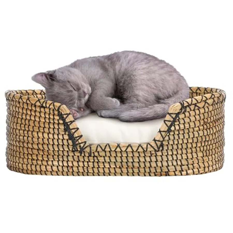 Home Collection Sarge Beige/Natural Pet Bed with Cushion for Dog or Cat in Bedroom Living Room Entryway Fully Assembled
Home Collection Sarge Beige/Natural Pet Bed with Cushion for Dog or Cat in Bedroom Living Room Entryway Fully Assembled