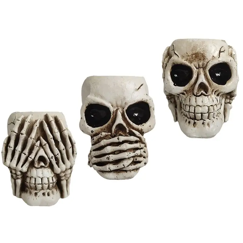 AT84-3PCS Gothic Skeleton Planter Container Office Planter Plant Organizer Halloween Ornament
AT84-3PCS Gothic Skeleton Planter Container Office Planter Plant Organizer Halloween Ornament