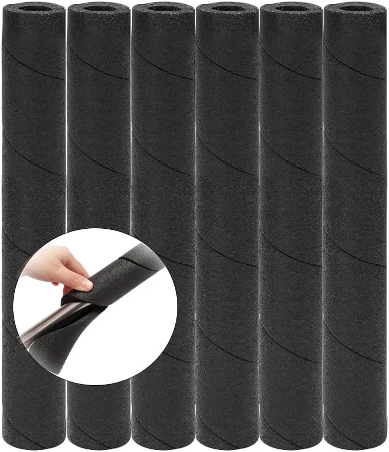 6 Pack Pipe Insulation Foam Tube, 15.7 Inches Black Pole Wrap, Multi-Purpose Soft Foam Tubing for Outdoor Indoor Swimming Pool
6 Pack Pipe Insulation Foam Tube, 15.7 Inches Black Pole Wrap, Multi-Purpose Soft Foam Tubing for Outdoor Indoor Swimming Pool