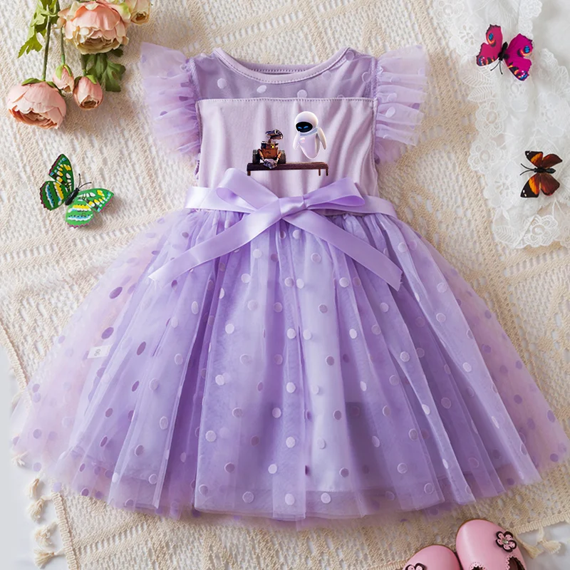 Wall-E Robot Summer Baby Girl Princess Dress Mesh Skirt Summer Sleeveless Clothes Wedding Party Dresses 2-6Y
Wall-E Robot Summer Baby Girl Princess Dress Mesh Skirt Summer Sleeveless Clothes Wedding Party Dresses 2-6Y