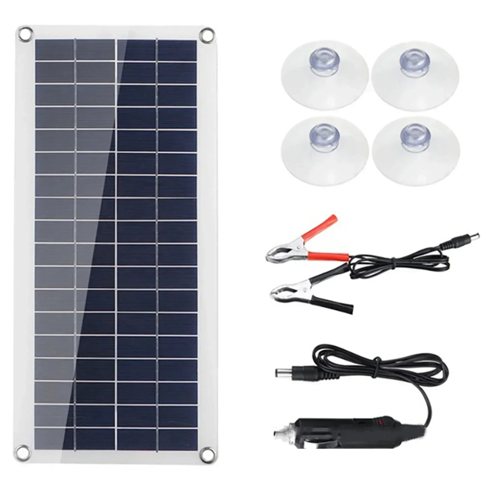 50W Solar Panel Kits 12 Volt Trickle Charger Battery Charger Maintenance For Camping RV Boat /RV Car Solar Panel
50W Solar Panel Kits 12 Volt Trickle Charger Battery Charger Maintenance For Camping RV Boat /RV Car Solar Panel
