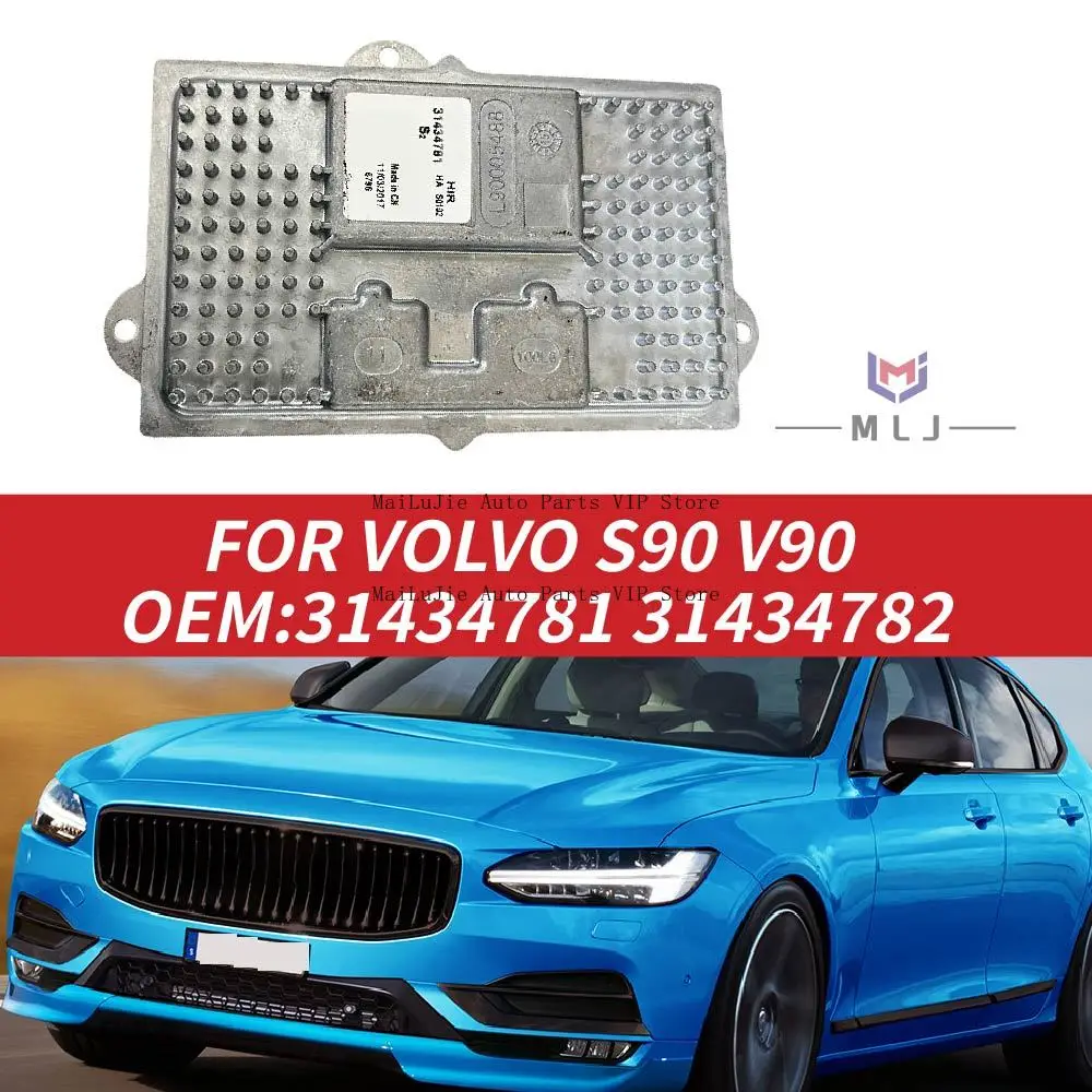 31434781 31434782 New Headlight module assembly For Volvo S90 V90 vehicles DRL and turn signal High and low beams control module
31434781 31434782 New Headlight module assembly For Volvo S90 V90 vehicles DRL and turn signal High and low beams control module