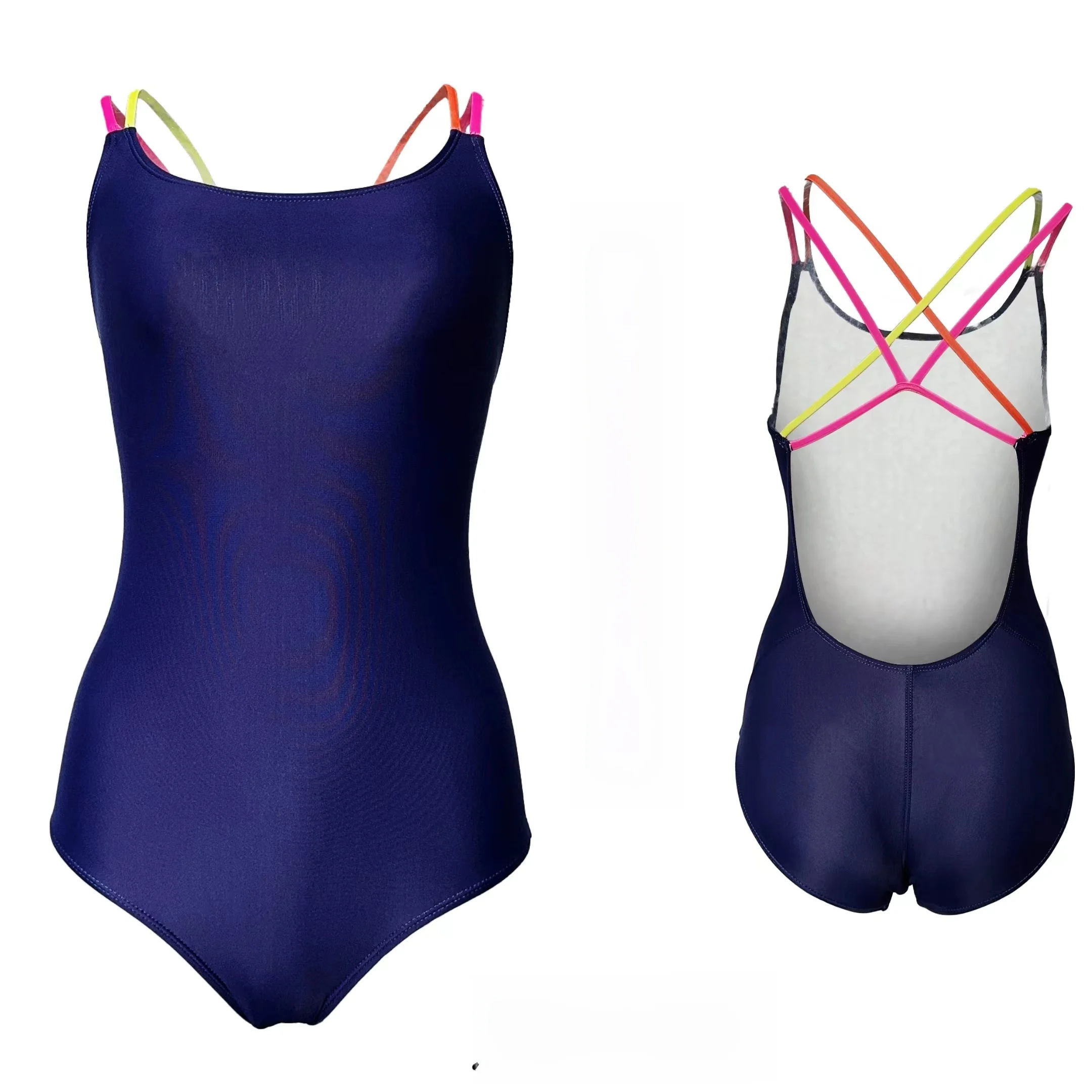 Профессиональный слитный купальник Amber для женщин: тренировочный, с эффектом коррекции фигуры, без чашечек, с двойными бретелями и дизайнерским кроем.
Профессиональный слитный купальник Amber для женщин: тренировочный, с эффектом коррекции фигуры, без чашечек, с двойными бретелями и дизайнерским кроем.