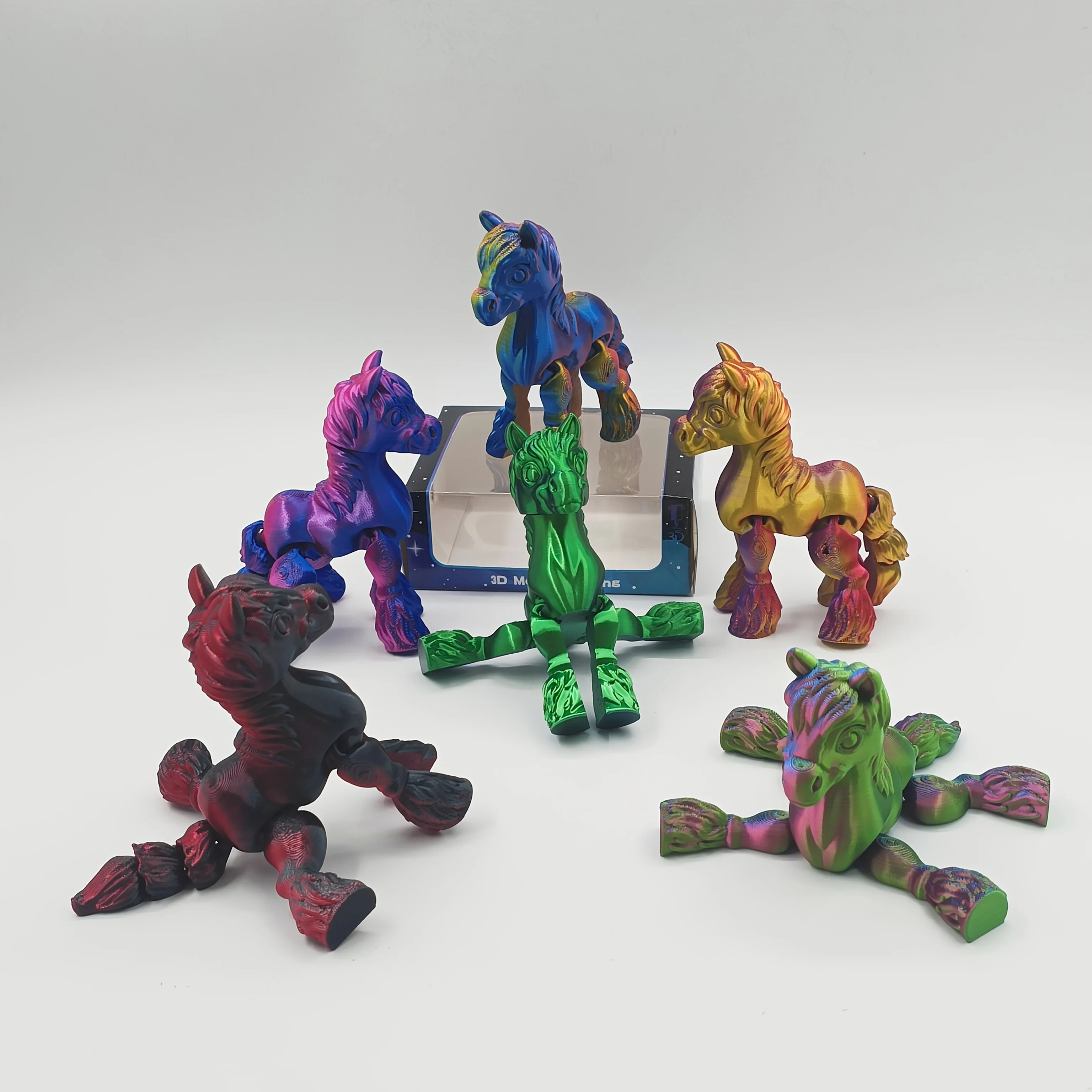 3D printed large mane horse home office statue, cute mane horse ornament can be used as animal science popularization statue
3D printed large mane horse home office statue, cute mane horse ornament can be used as animal science popularization statue