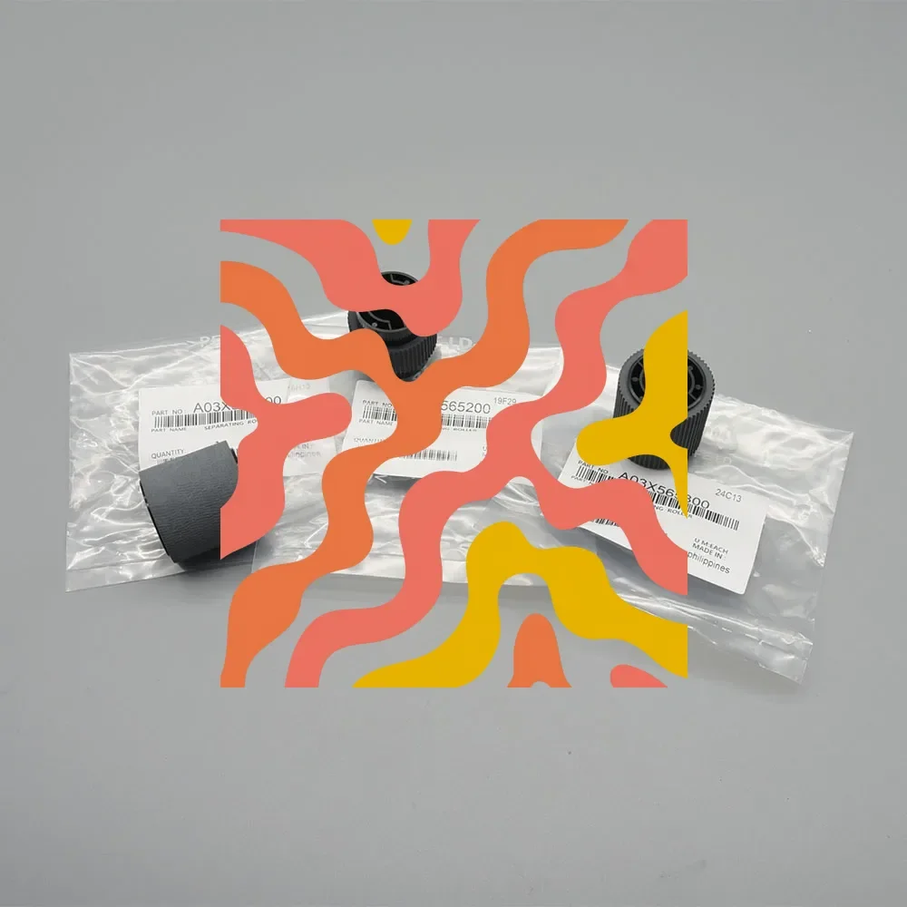 1X A03X565200 A03X565300 A03X565400 Pickup Feed Separation Roller for Konica Minolta bizhub Pro 1050 C5500 C5501 C6500 C6501 C65
1X A03X565200 A03X565300 A03X565400 Pickup Feed Separation Roller for Konica Minolta bizhub Pro 1050 C5500 C5501 C6500 C6501 C65