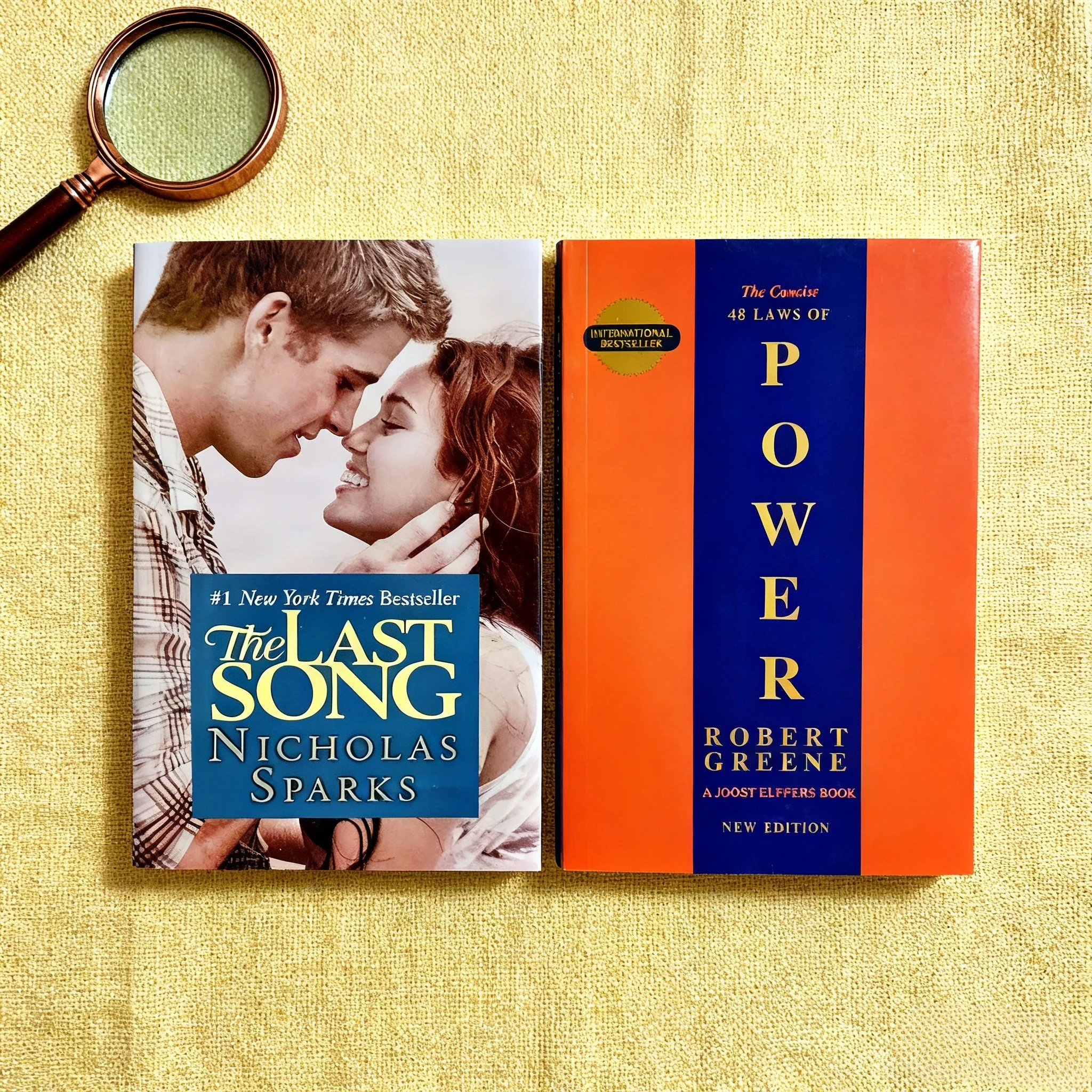 《The Concise 48 Laws Of Power》+《The Last Song》The core law of power game Youth love family ethics themes rich in emotion Gift
《The Concise 48 Laws Of Power》+《The Last Song》The core law of power game Youth love family ethics themes rich in emotion Gift