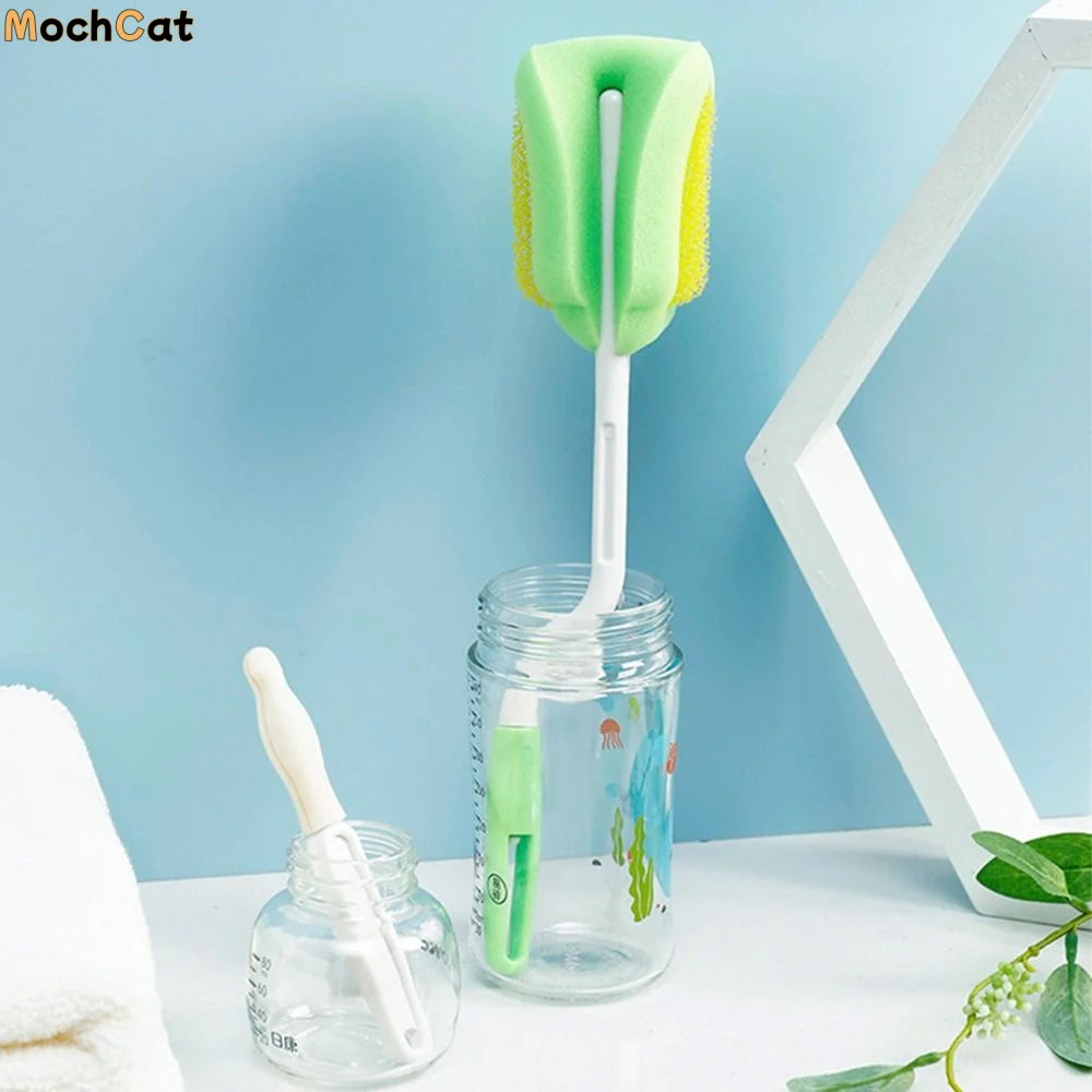 Soft Head Baby Bottle Cleaning Brush Set BPA-Free Spout Cup Brush Water Bottle Brush Long Handle Infant Nipple Brush
Soft Head Baby Bottle Cleaning Brush Set BPA-Free Spout Cup Brush Water Bottle Brush Long Handle Infant Nipple Brush