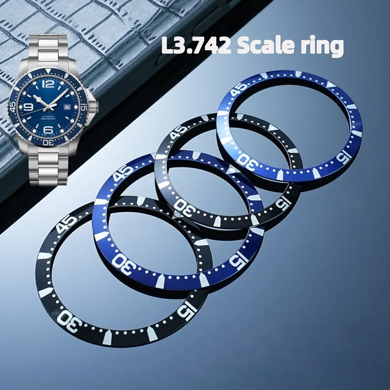 Для часов Longines серии L3.742 (старая модель Conquest), алюминиевый безель, внешний ободок для дайверских часов, 41 мм, 44 мм, градуированный ободок циферблата
Для часов Longines серии L3.742 (старая модель Conquest), алюминиевый безель, внешний ободок для дайверских часов, 41 мм, 44 мм, градуированный ободок циферблата