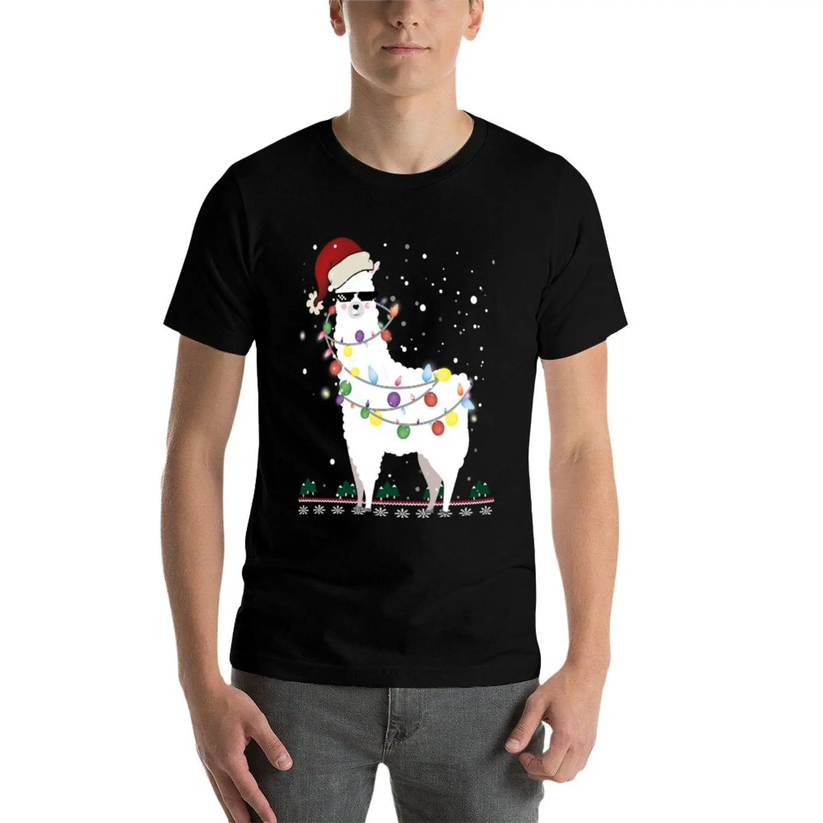 Christmas Llama - Alpaca Christmas Tree T-Shirt t shirts for man graphic vintage t shirts designer T-Shirt
Christmas Llama - Alpaca Christmas Tree T-Shirt t shirts for man graphic vintage t shirts designer T-Shirt
