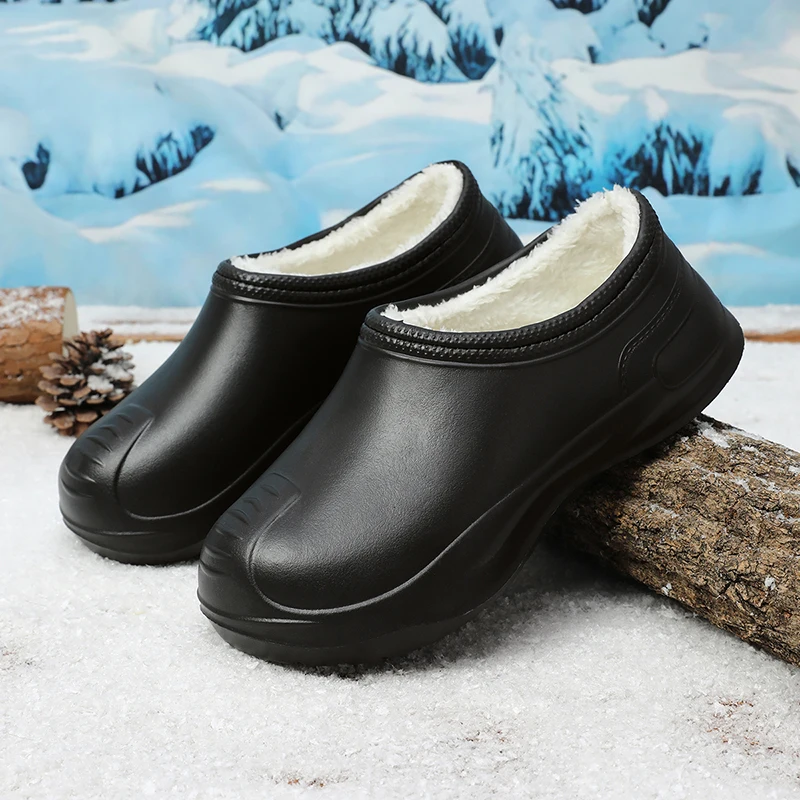 Winter EVA Men Cotton Shoes Outdoor Waterproof Slip on Snow Shoes Fashion Casual Shoes Indoor Slippers Bedroom Home Warm Shoes
Winter EVA Men Cotton Shoes Outdoor Waterproof Slip on Snow Shoes Fashion Casual Shoes Indoor Slippers Bedroom Home Warm Shoes