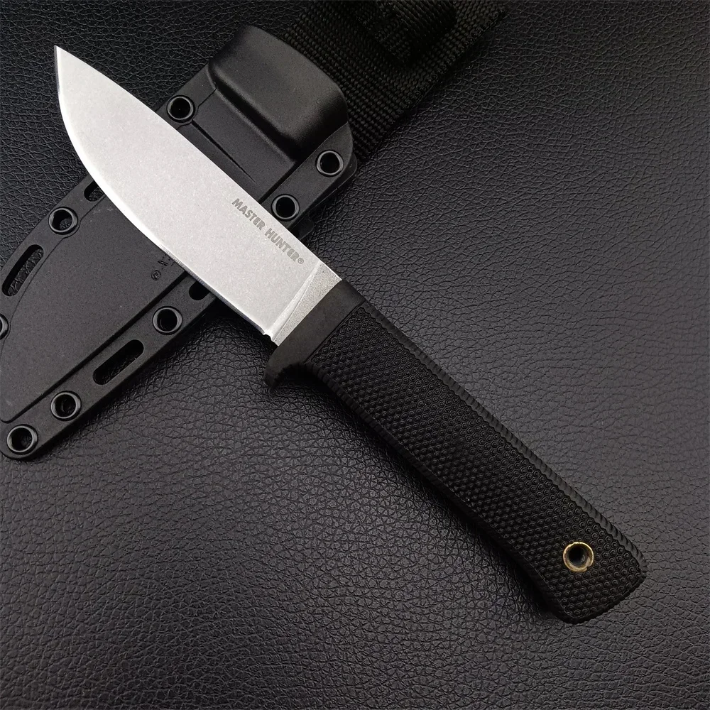 Cold Hunter Master 8Cr13 Fixed Blade Knife Nylon Fiberglass Handle Outdoor Camping Tools Tactical Knife with Secure-Ex Sheath
Cold Hunter Master 8Cr13 Fixed Blade Knife Nylon Fiberglass Handle Outdoor Camping Tools Tactical Knife with Secure-Ex Sheath