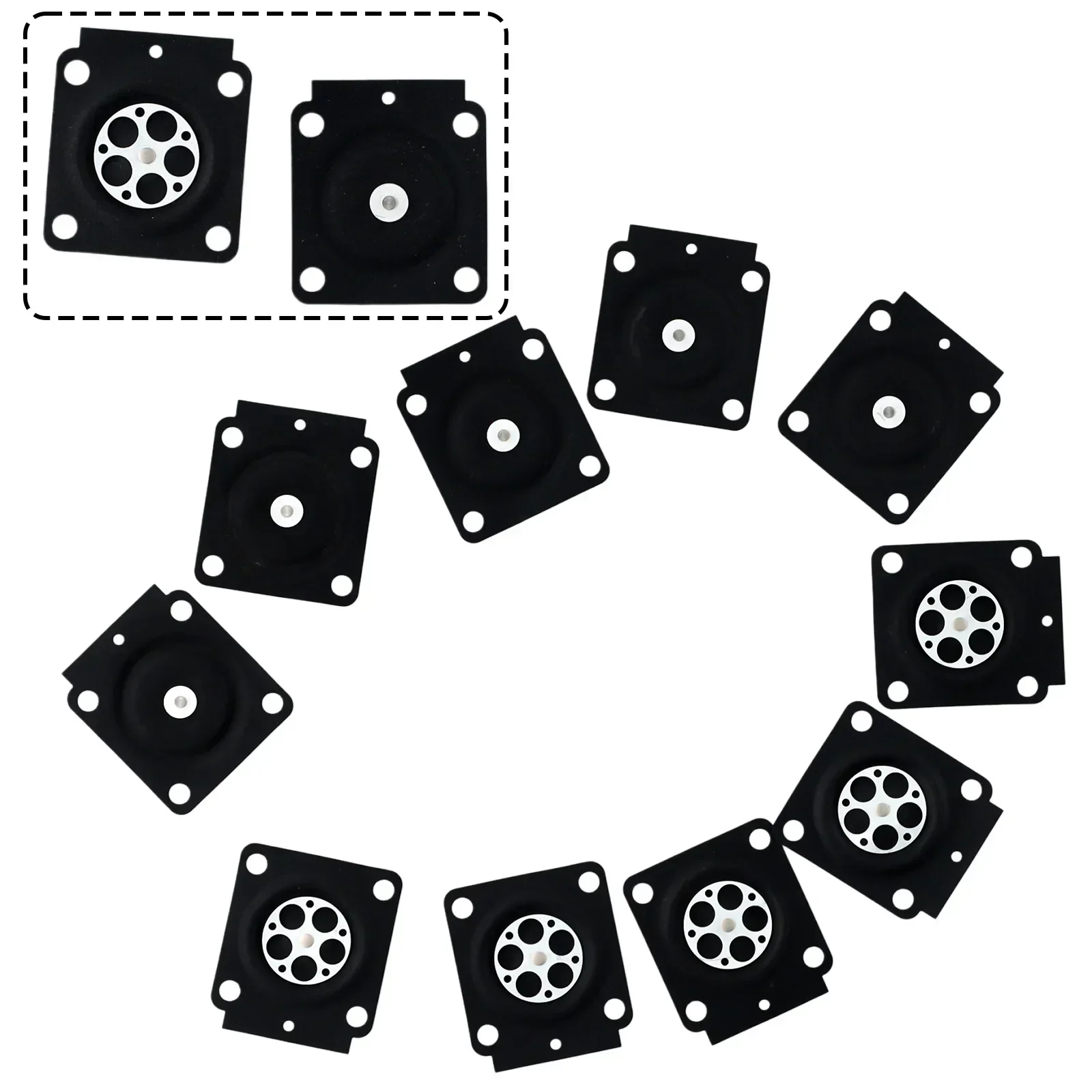 10Pcs Carburetor Metering Diaphragm Carburetor Membrane Pads For Stihl 4314 121 4700 For Zama A015053 C1Q Carb ZAMA A015053
10Pcs Carburetor Metering Diaphragm Carburetor Membrane Pads For Stihl 4314 121 4700 For Zama A015053 C1Q Carb ZAMA A015053