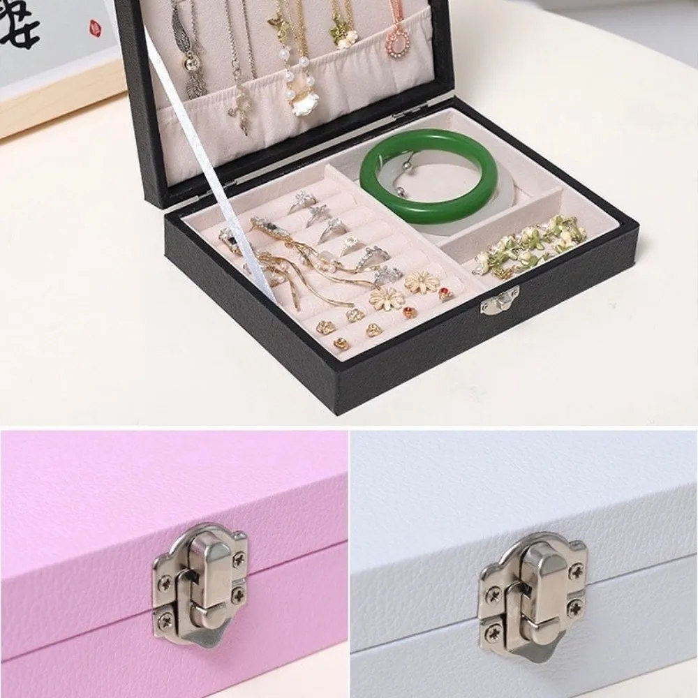 New PU Leather Jewelry Storage Box Multi-Functional Portable Jewelry Storage Case Space-saving Makeup Case Jewelry Organization
New PU Leather Jewelry Storage Box Multi-Functional Portable Jewelry Storage Case Space-saving Makeup Case Jewelry Organization