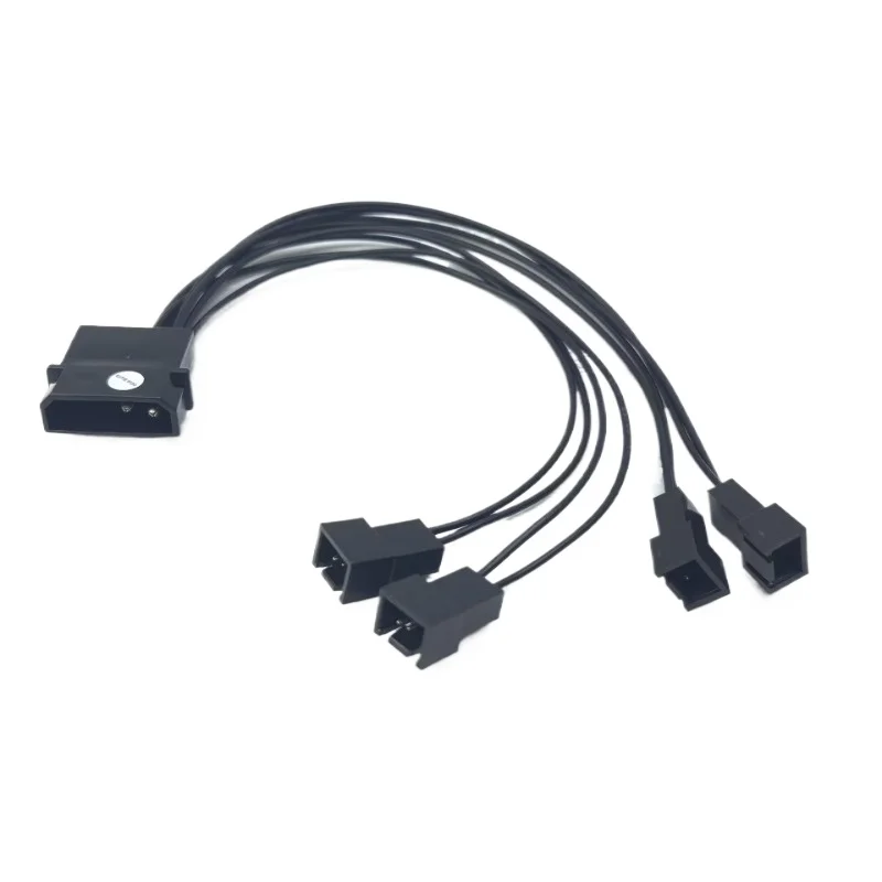 IDE Molex 4Pin to Computer Host Case Mainboard Fan Splitter 3Pin Socket Power Cable Cord
IDE Molex 4Pin to Computer Host Case Mainboard Fan Splitter 3Pin Socket Power Cable Cord
