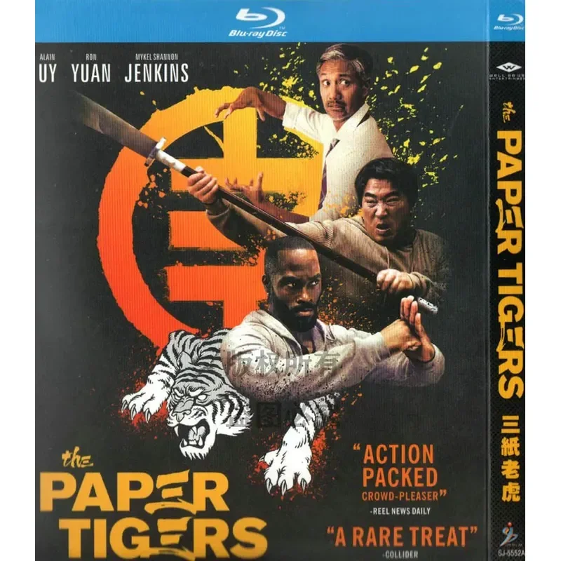 Blu-ray American Comedy Action Movie Three Paper Tigers High Definition Disc 1080P 1BD Disc Non-DVD Disc
Blu-ray American Comedy Action Movie Three Paper Tigers High Definition Disc 1080P 1BD Disc Non-DVD Disc
