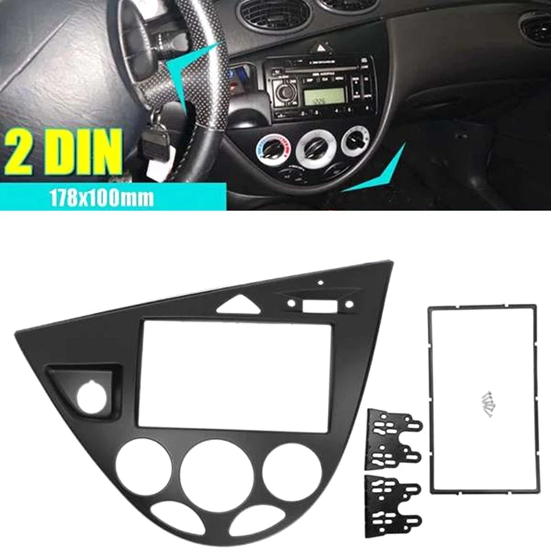 2 Din Car Radio Frame Fascia Trim Dash Mount Parts For Ford Fiesta 1995-2001 Auto Fascia For Focus 1998-2004 LHD
2 Din Car Radio Frame Fascia Trim Dash Mount Parts For Ford Fiesta 1995-2001 Auto Fascia For Focus 1998-2004 LHD