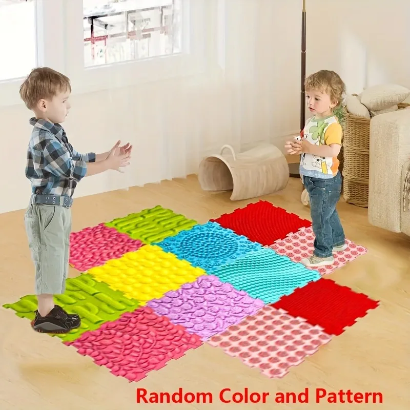 8pcs Youngsters Play Mat Crawling Mat for Indoor Outdoor Interlocking Tiles Foot Massage Game Mats Silicone Sensory Play Mat
8pcs Youngsters Play Mat Crawling Mat for Indoor Outdoor Interlocking Tiles Foot Massage Game Mats Silicone Sensory Play Mat